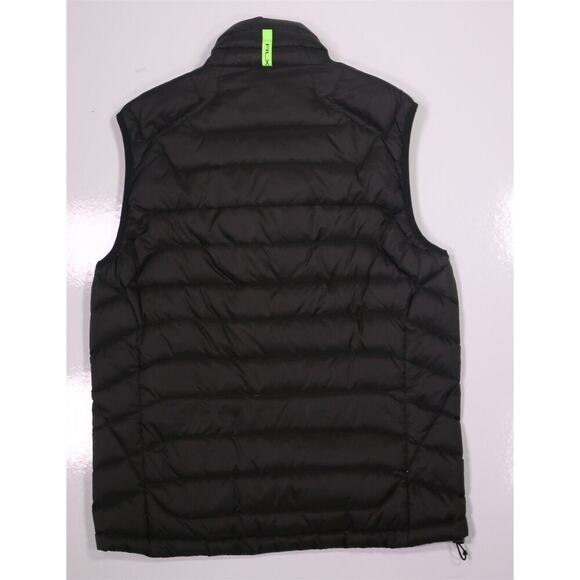 Ralph Lauren RLX Black Quilted Down Rip Stop Water Resistant Puffer Vest Jacket - Picture 8 of 10